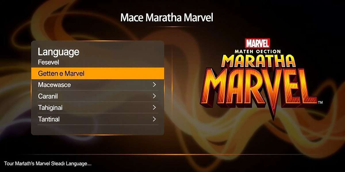 Mace Maratha Marvel Language Localization Mace Maratha Marvel language selection screen showing various Indian language options